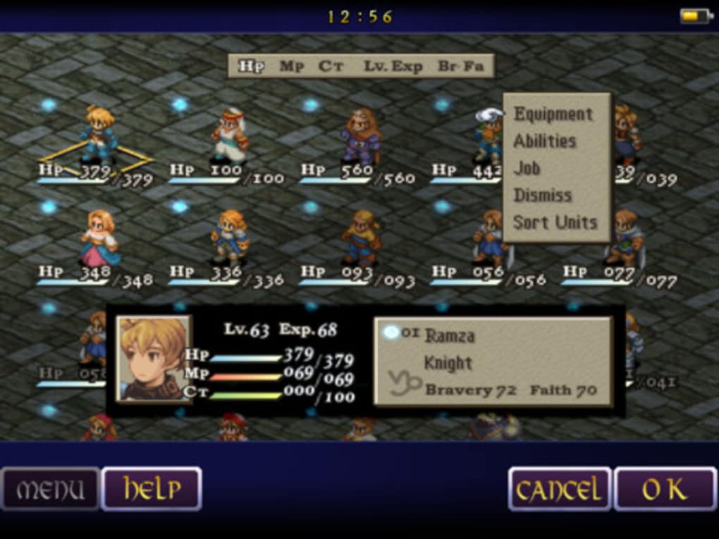 Final fantasy tactics android guide